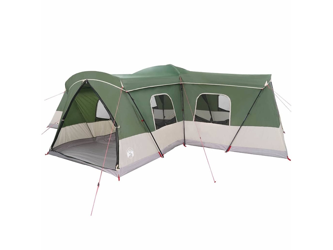Barraca De Camping Vidaxl Verde Tafetá (680 X 510 X 210 Cm)