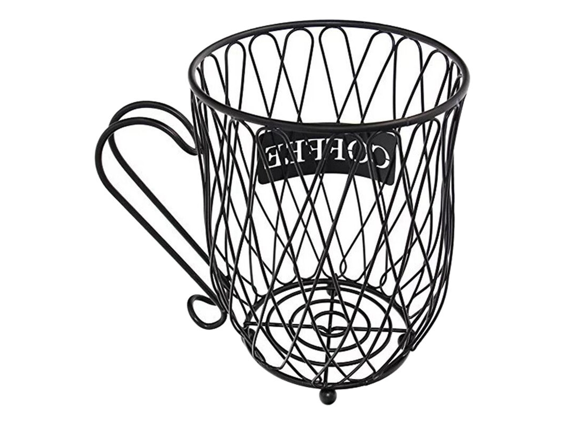 Cesto Para Cápsulas De Café, Xícaras E Canecas, Fruteira Metal, Organizador Roupa Suja Brinquedos