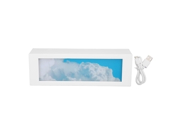 Luz Noturna Usb Recarregável 3 Níveis Brilho Decorativa Mesa