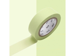 Fita Crepe Mt 1,5 Cm Uni Pastel Amarelo Limão Aquaforge