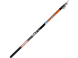 2,7 M 3,6 4,5 5,4 6,30 Vara Pesca Telescópica Carbono Água Doce