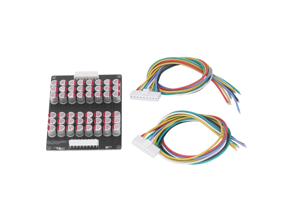 Laxiscreed Placa De Equalização Para Bateria De Lítio 12-16s Com Proteção De 1,8v A 4,5v