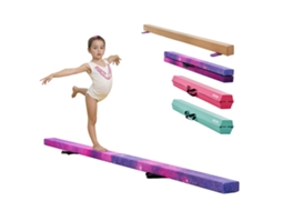 Trave De Equilíbrio De Ginástica Infantil Vevor 238 Cm Capacidade De Carga 136,1 Kg Galaxy