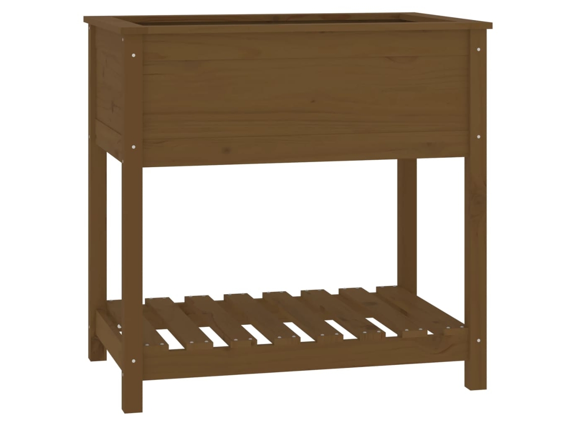 Planter, Planters Vidaxl Marrom Madeira De Pinho (82.5 X 54 X 81 Cm)