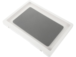 Suporte De Parede Para Tablet, Rotação De 180 Graus, Sem Necessidade De Furar, Em Abs E Pet.