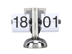 Relógio Flip De Mesa Com Grande Número E Bateria 24 Horas