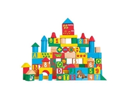 TRUDI- BLOCOS DE CONSTRUÇÃO (100 PCS), 88059