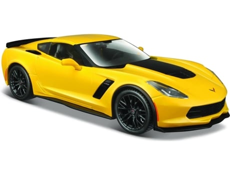 Carro de Brincar MAISTO Special Edition Corvette Z06 2015 Amarelo (Idade Mínima: 3 Anos)