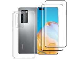 Película De Ecrã Curvadas Gel Ultra Proteção Para Huawei Huawei P40 Pro/p40 Pro Plus Hongwe. Vidro Temperado
