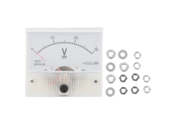 Yuru voltímetro CC com Ponteiro 85c1 S/MARCA