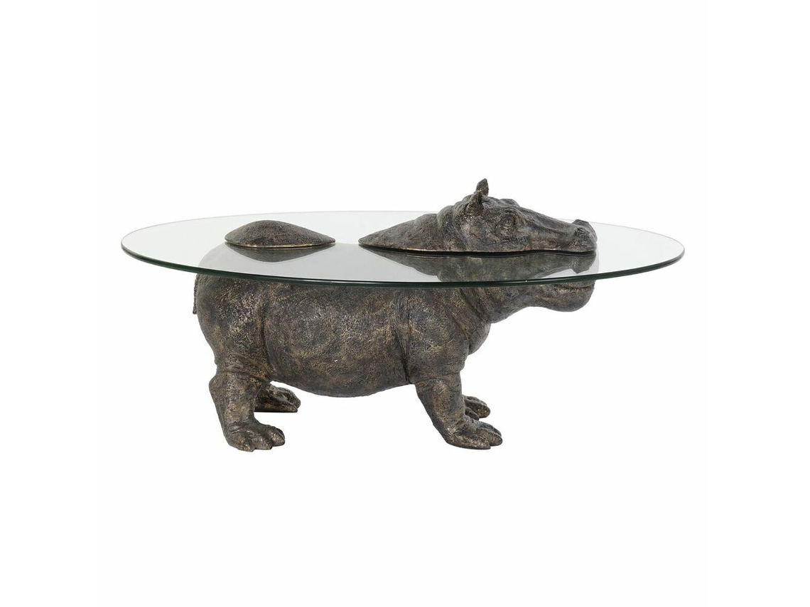 Mesa de Apoio DKD HOME DECOR (Resina - 50 x 80 x 37 cm)