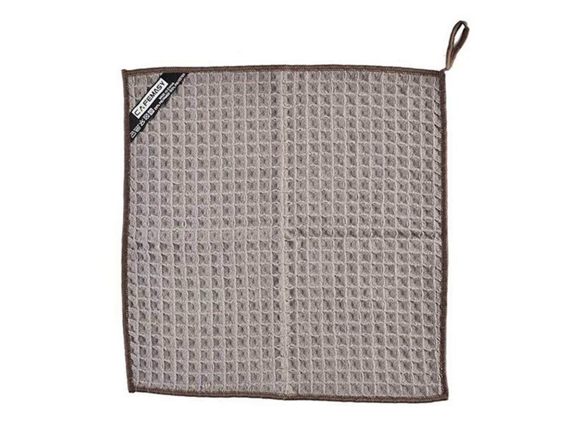 Toalha de Cozinha Toalha Barista Marrom 30 X 30 Cm