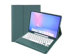 Capa de Teclado Bluetooth XIAOMOYU para Samsung Tab S9+ 12.4 com teclado Bluetooth