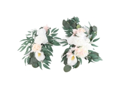 Laxiscreed Arqueto De Casamento Com Flores Para Decoração De Palco E Fundo De Festa