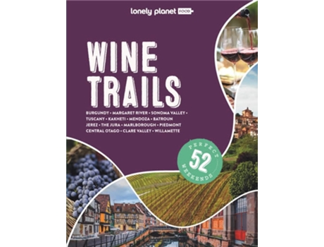 Livro Wine Trails 2 de Lonely Planet (Inglês)