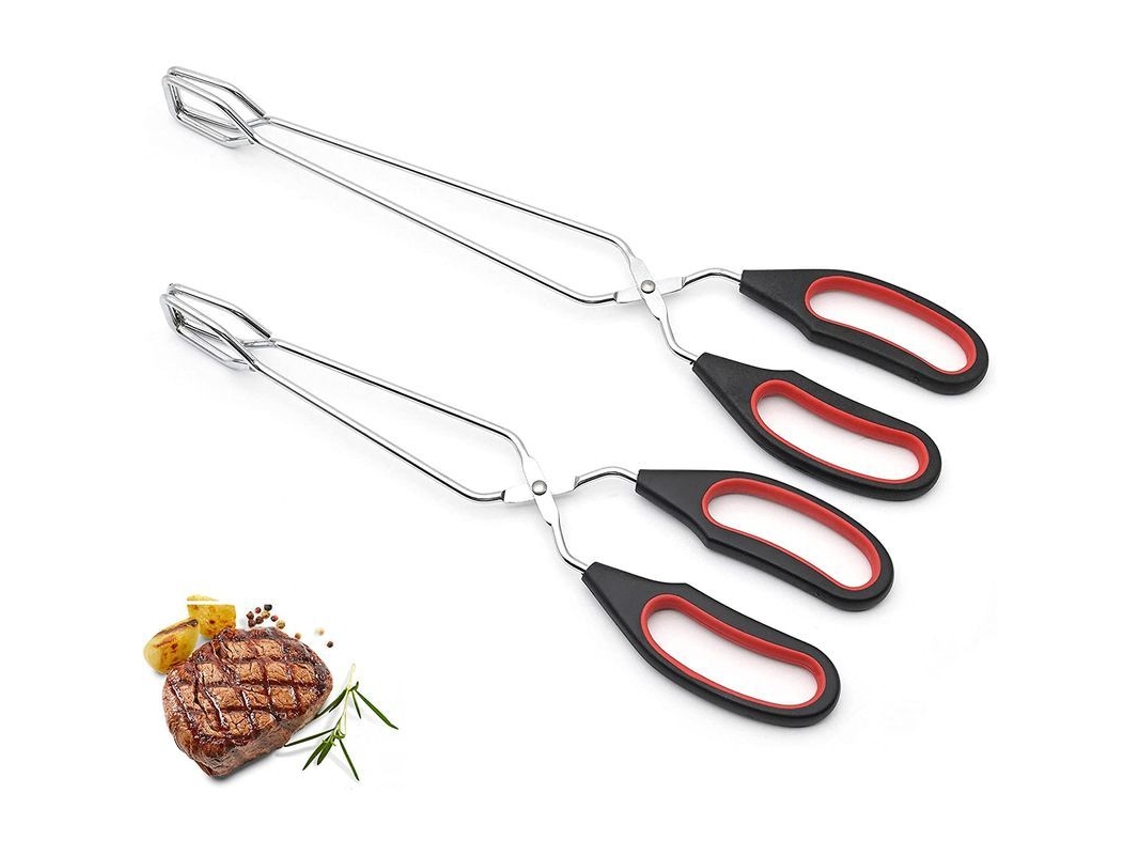 Conjunto profissional de churrasco Nova Line, luvas, pincel, pinças, 9 e 12 polegadas