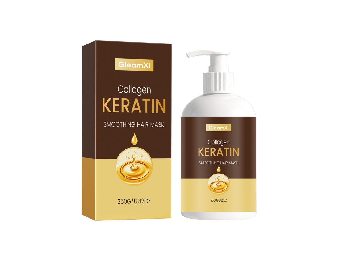 Máscara Colágeno Gleamxi Cabelo Suave Liso