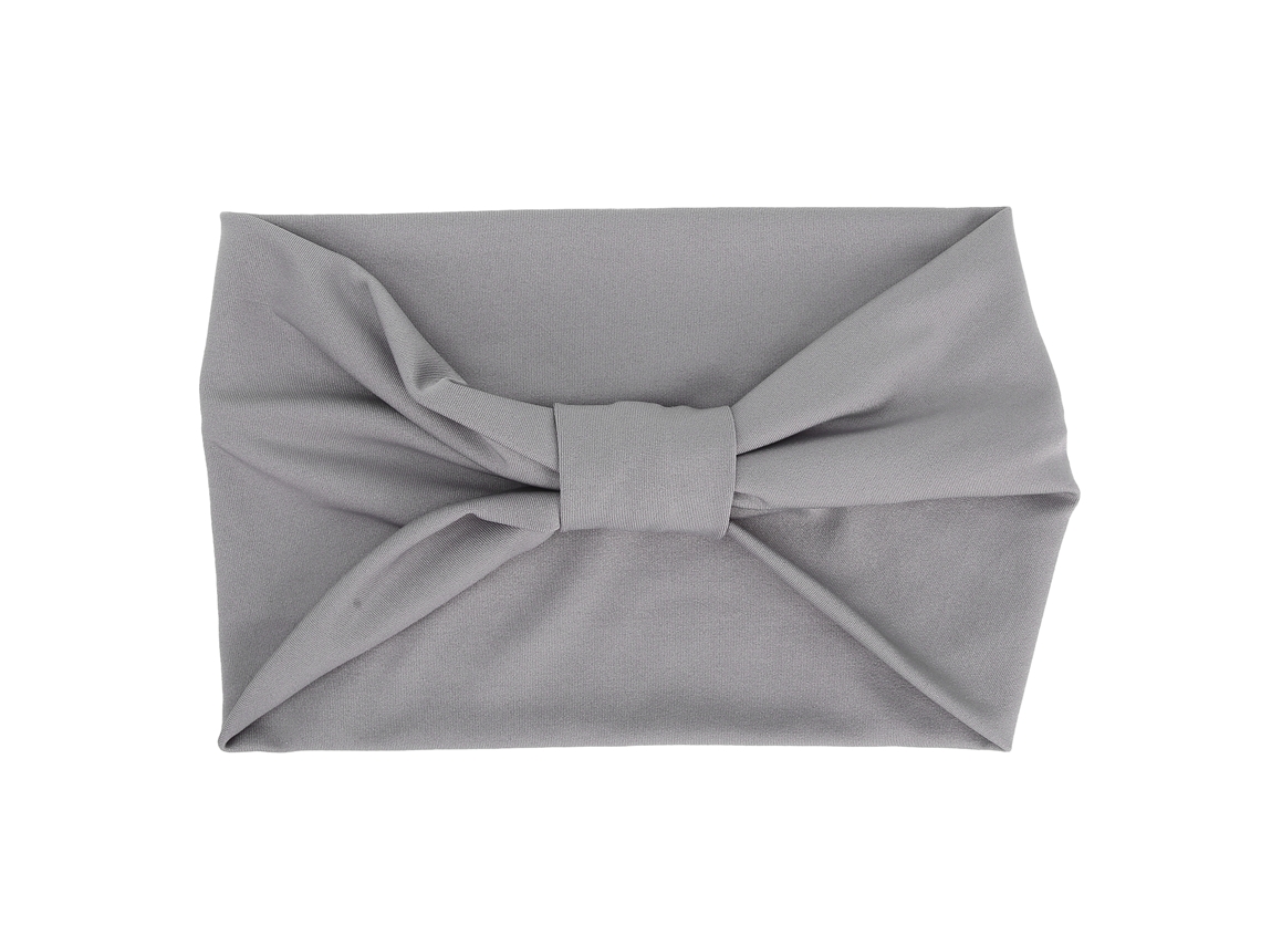 Headband Giratório Elástico Antiderrapante Cinza Para Mulheres Other