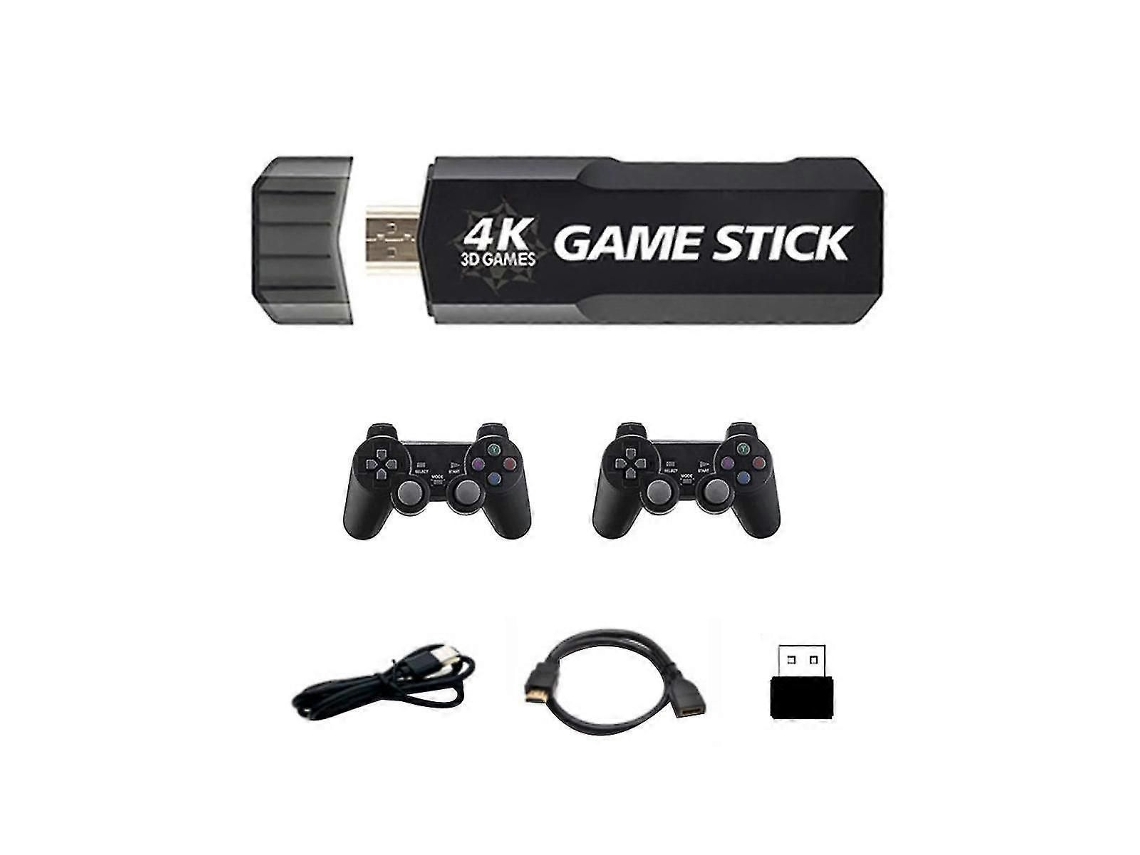 Console Gd10 GOKOCO com controles sem fio, 64 GB, 50 emuladores, 40.000 jogos