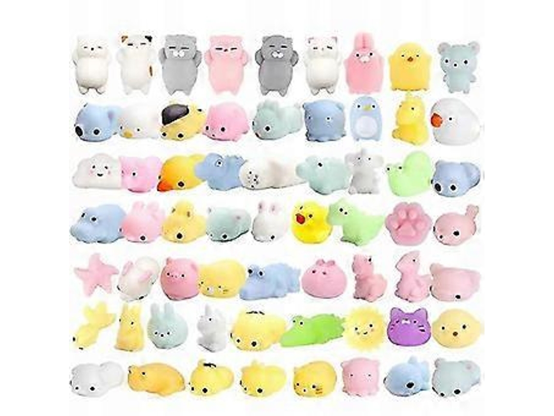 Brinquedos De Animais Macios Squishy, Pack De 10