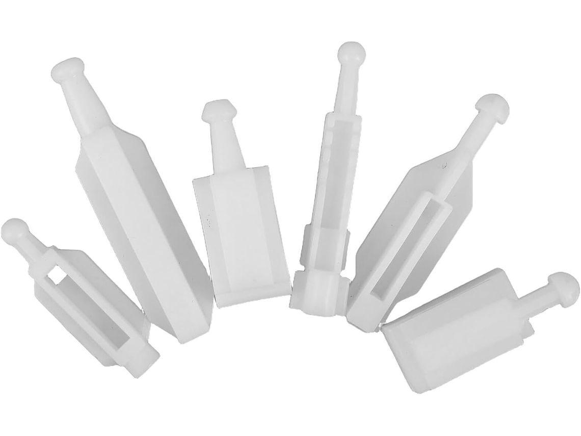 Kit de suporte para ajuste de faróis para veículos E39, em plástico resistente.