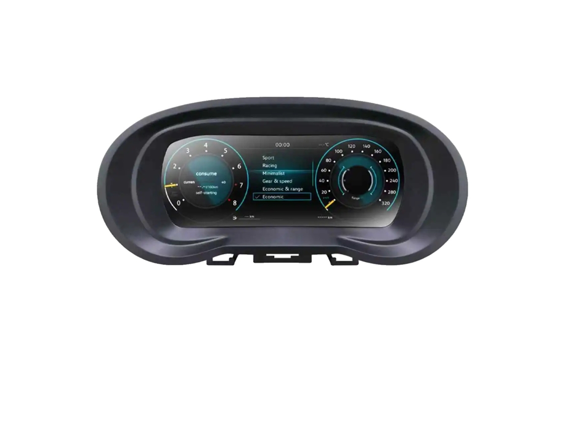 Painel Digital Cluster, Display Led De 9 Polegadas, Instalação Plug-and-play, Para Vw Polo Pq