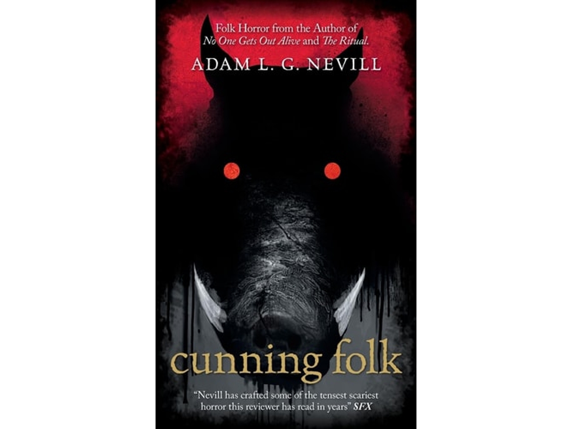 Livro Cunning Folk de Adam Nevill (Inglês - Capa Dura)