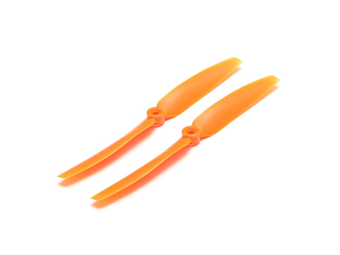 10 Peças 10 Peças Hélice Gemfan 8060 Abs Direct Drive Laranja para Aeronave Rc de Asa Fixa Peça de Substituição MDUG