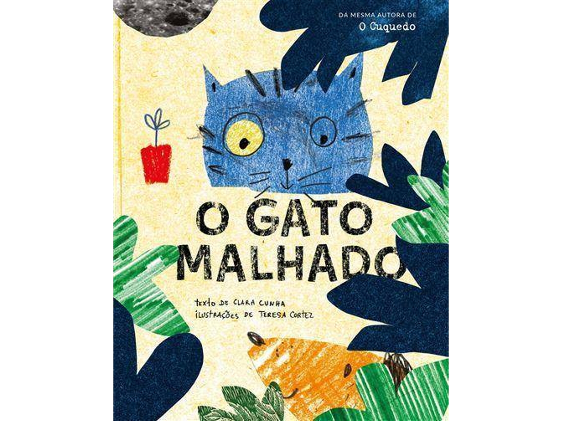 Livro O Gato Malhado de Clara Cunha (Português)