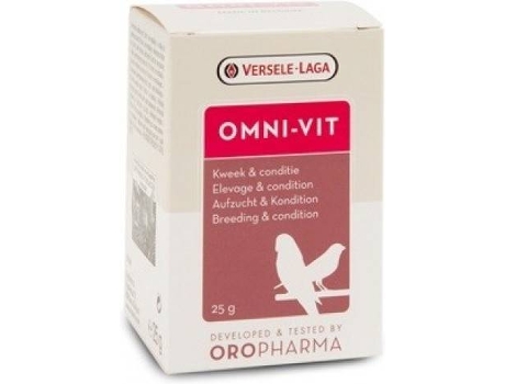 Complemento Alimentar para Aves VERSELE-LAGA Omni-Vit (25g)