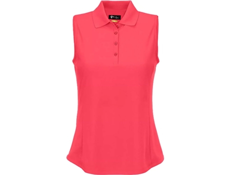 Polo Sem Mangas Rosa XL GREG NORMAN