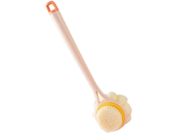 Escova De Banho Corporal Homoyoyo Com Cabo Longo E Cerdas Macias Para Remover O Excesso Oleosidade Esfoliar A Pele