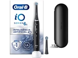 Escova Dentes Elétrica ORAL-B iO 6S Preta (1 Unidade)
