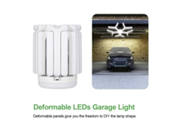 Lâmpada Led Deformável 80w para Garagem