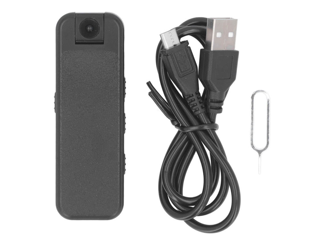 Câmera Corporal Hd 1080p Visão Noturna Infravermelha Detecção De Movimento Wifi Gravador Portátil