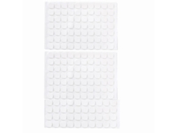 KOFIHETY Fita Adesiva Dupla Face 280 Pcs Removível Redonda Transparente Para Decoração De Natal E Festivais (20mm)