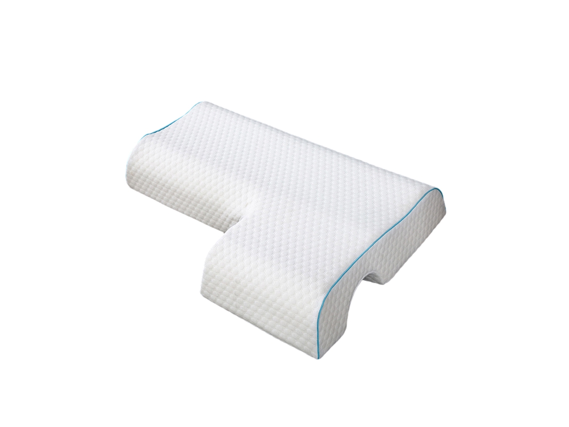 Lurelia Rolo Cervical Em Espuma Viscoelástica, Apoio Para Pescoço, Branco, 65 X 49 X 12 Cm, 1 Par, Ref. L1021