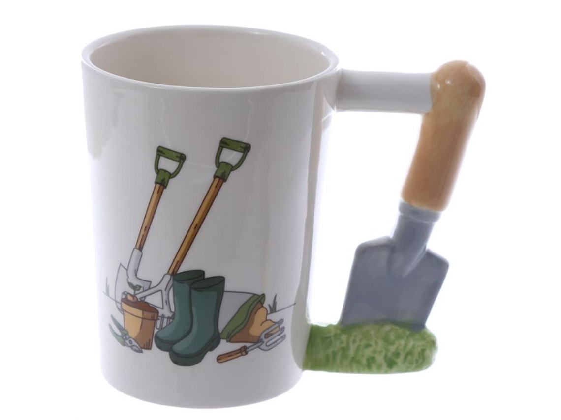 Caneca com Asa Moldada Jardinagem