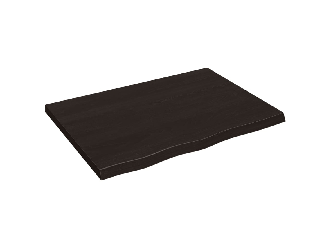 Bathroom Countertop, Bathroom Countertops Vidaxl Cinzeto Madeira De Carvalho (80 X 60 X 4 Cm)