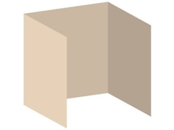 Pack 3 Laterais Lisas Para Tendas 3x3 Eco - Crema