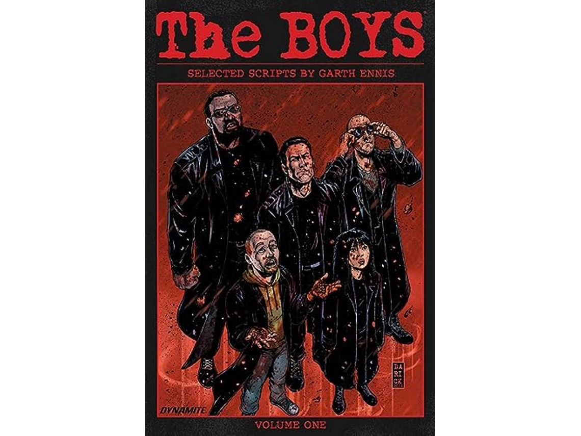 Livro BOYS Scriptbook Volume 1 de Garth Ennis (Inglês)