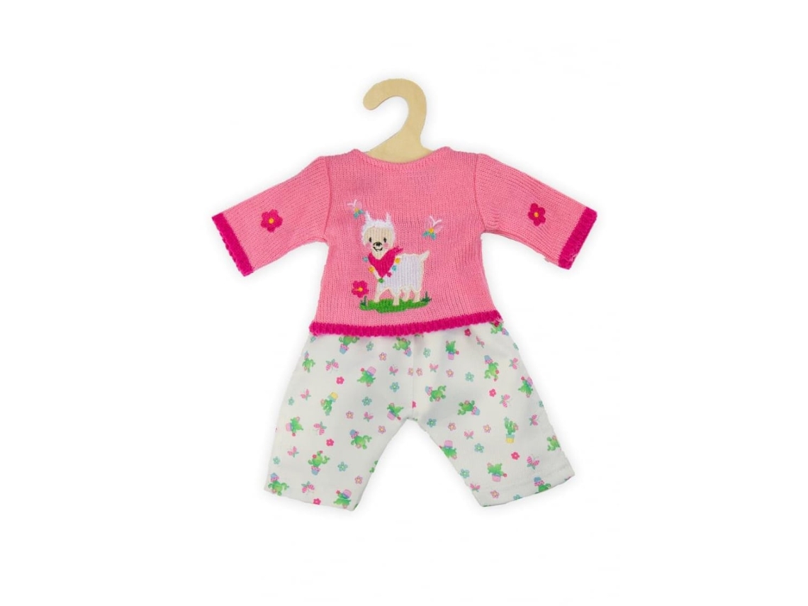 Conjunto De Roupa Para Boneca Heless, Suéter E Calça De Alpaca, 28 35cm, Rosa