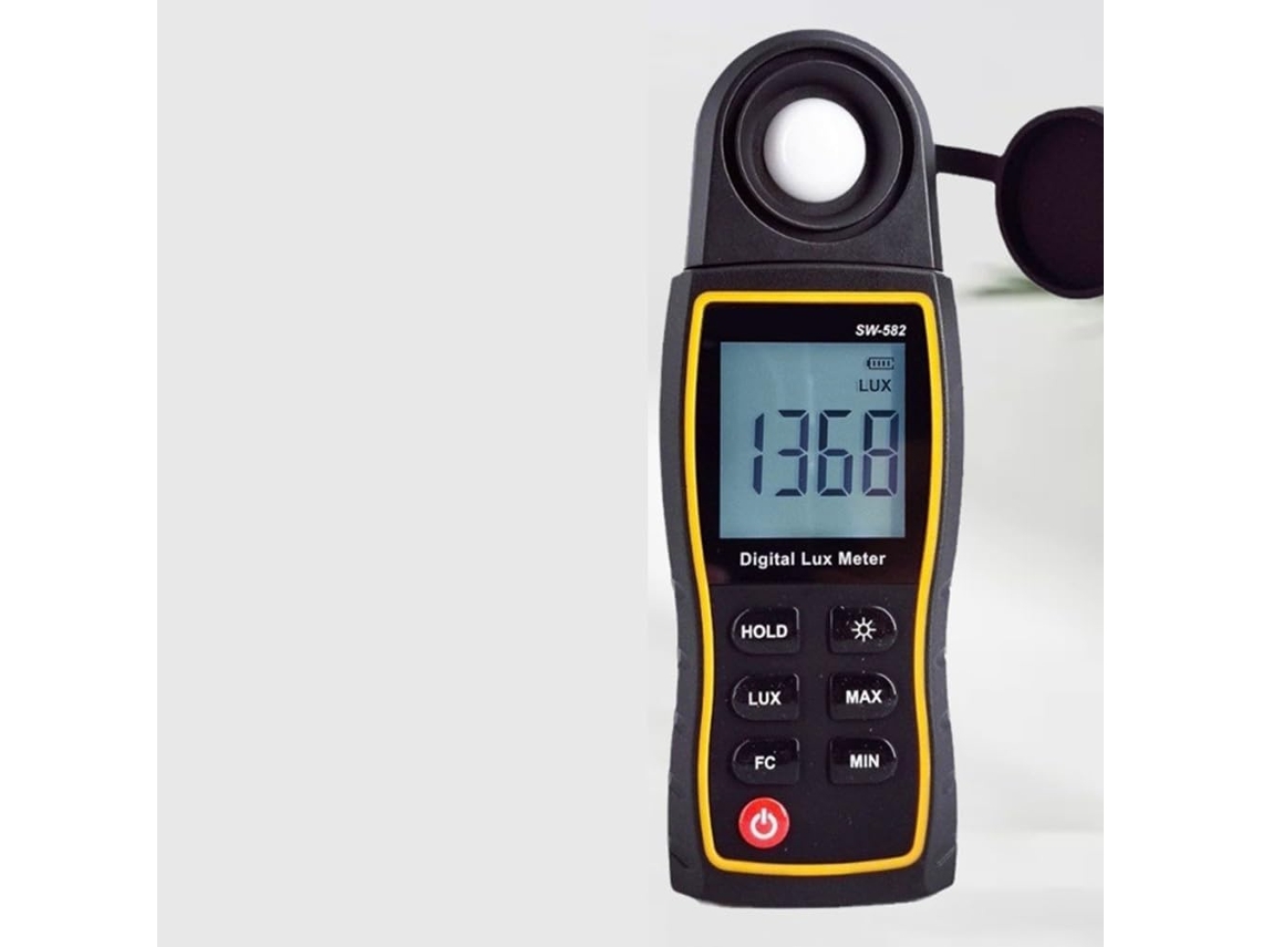 Luxímetro Digital Com Sensor Giratório De 360°