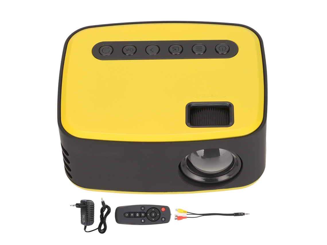 Projetor Mini LAXISCREED 1080p Hd Usb Micro