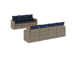 Garden Sofa Set, Garden Sofa Sets Vidaxl Cinzeto Rattan / Vime (n/a)