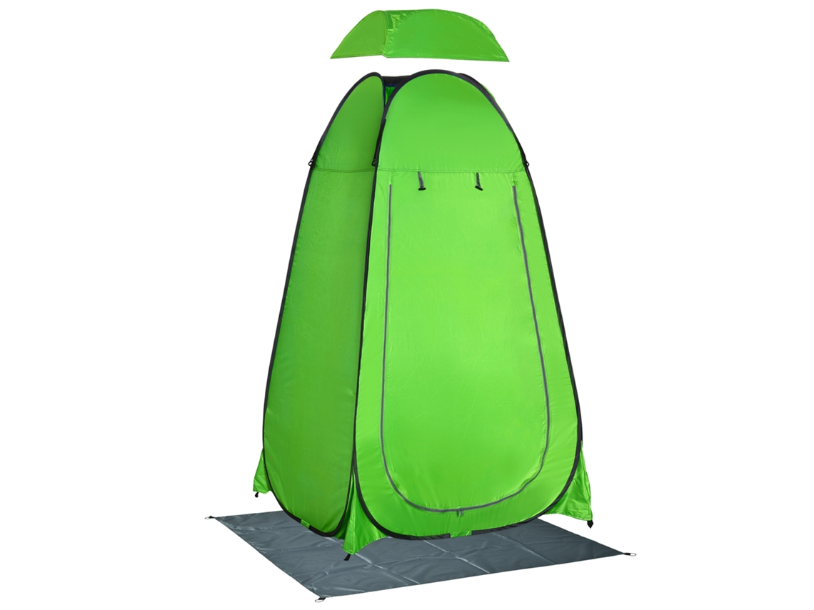 Cozinha de Camping BISBISOUS de 2 seções com prateleira 96x49,5x104cm