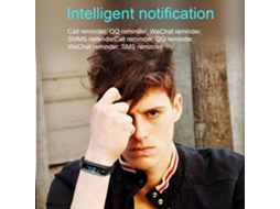 Pulsera inteligente M4 con monitor de frecuencia cardíaca, presión arterial y sueño, compatible con Android e iOS | S/MARCA