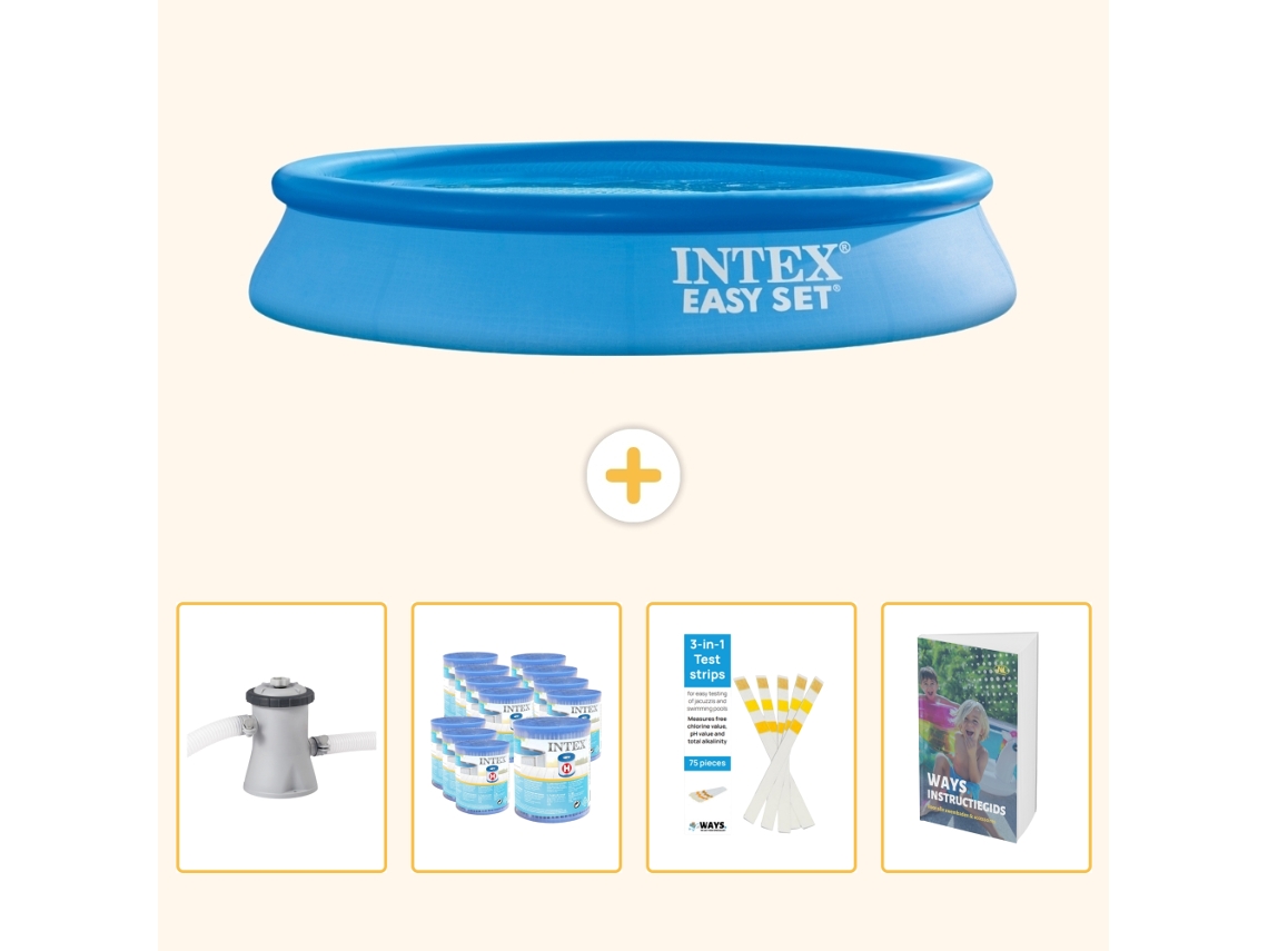 Piscina Easy Set Redonda 305x61 Cm 5 peças Scb123 INTEX