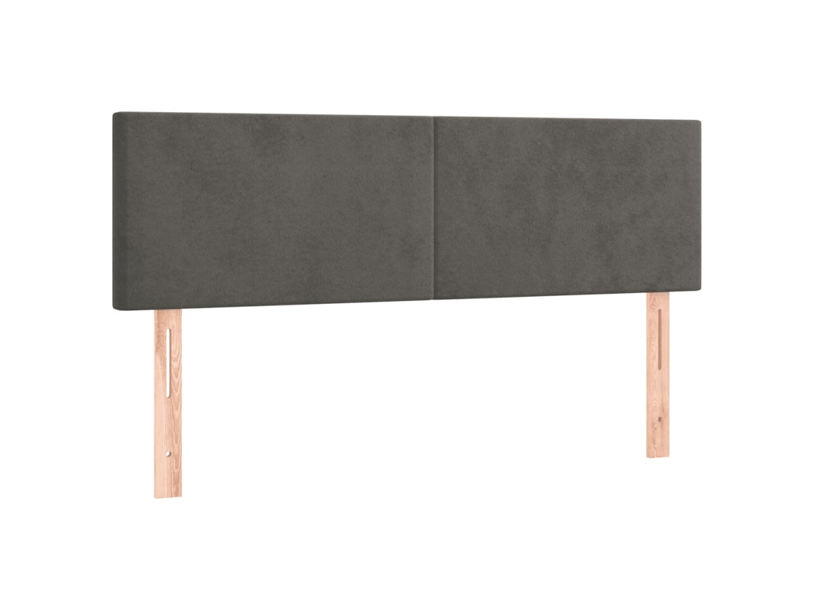 Headboard, Headboards Vidaxl Cinzeto Veludo (144 Cm)