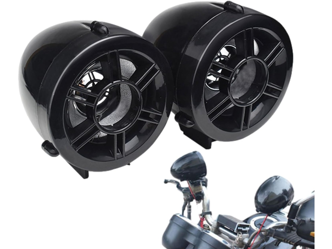 Alto-falante Estéreo Para Guidão De Motocicleta | Alto-falante De Áudio Modificado